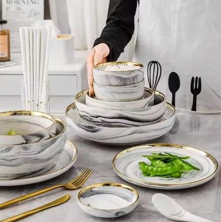 Gris-ensemble 2 personnes (9 pièces)