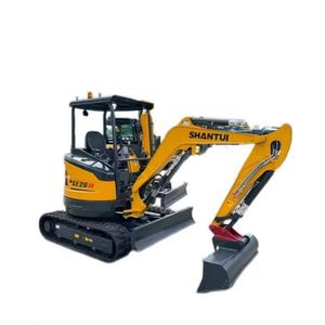 Mini-excavatrice sur chenilles SE26SR 2,7 tonnes avec moteur, boîte de vitesses, PLC, haute efficacité, garantie 1 an - Product Image 1
