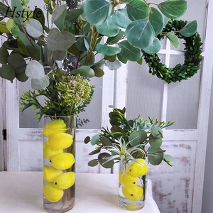 Fruta de imitación para el hogar, decoración Artificial para fiesta de cocina, simulación de limón amarillo, FZH321, 10 Uds. - Product Image 6