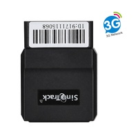 Localizador GPS GSM Oculto Fácil de Instalar para Vehículos, Mini Rastreador GPS 3G, Micro Rastreador OBD para Automóviles, SinoTrack ST-902W, Sin RoHS, Web Gratuita