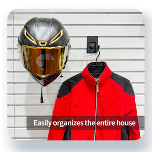 Cintres de casque de <span class=keywords><strong>moto</strong></span> en métal Mesorock facile à installer cintre de casque montage mural cintre de casque en forme de carrossage - Product Image 4