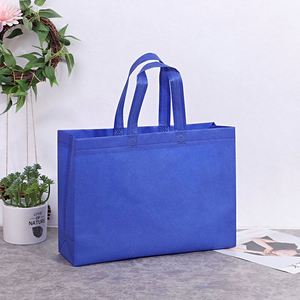 Bolsa de Compras Plegable Reutilizable Multicolor de 45*35*12cm, de Tela No Tejida, con Logotipo Impreso Personalizado y Diseño Colorido - Product Image 3