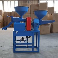 Moulin à riz combiné automatique mini-broyeur à marteaux pour céréales et riz, vente en gros d'usine