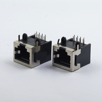 Conector Hembra RJ45 Ethernet Cat6 con Blindaje, Enchufe Modular de Internet de 1.5A, 10 Puertos y 8 Núcleos para un Rendimiento Óptimo