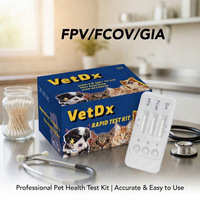 Veterinaire dierziekten detectie Canine Parvovirus Antigeentest + GIARDIA Ag Gecombineerde Test (CPV+GIA)