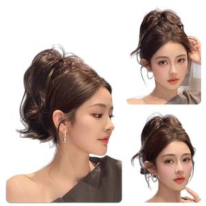 วิกผมหางม้าทรงเมอร์เมดเคิร์ลแบบหนีบ สีดำธรรมชาติ สีน้ำตาลเข้ม สีน้ำตาลอ่อน น้ำหนัก 120 กรัม เส้นผมทนความร้อนสูง - Product Image 1