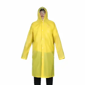 High Quality Raincoat Custom Printed Rain Ponchos Breathable Hiking Raincoat Rain Poncho for Adults with Hood and Backpack Area