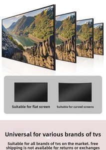 Soportes y Carritos Ultrafinos de Acero/Metal para TV <span class=keywords><strong>Hisense</strong></span> TCL de <span class=keywords><strong>40</strong></span>-75 <span class=keywords><strong>Pulgadas</strong></span> con Soporte de Pared Móvil y Colgador Telescópico - Product Image 4