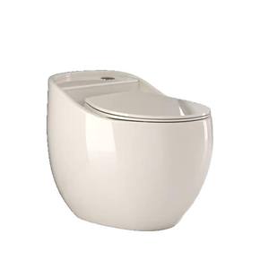 Inodoro de Cerámica con Forma de Huevo, Estilo Moderno, Famoso en Internet, Personalizado, Colorido, Estilo Crema, Ahorro de Agua, Antiolores - Product Image 4