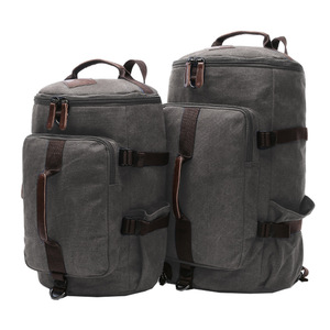 Custom Logo & Design Manufacture Full Outdoor <b>Backpack</b> Bag Men Custom Vintage Canvas Hiking <b>Backpack</b> - Product Image 6