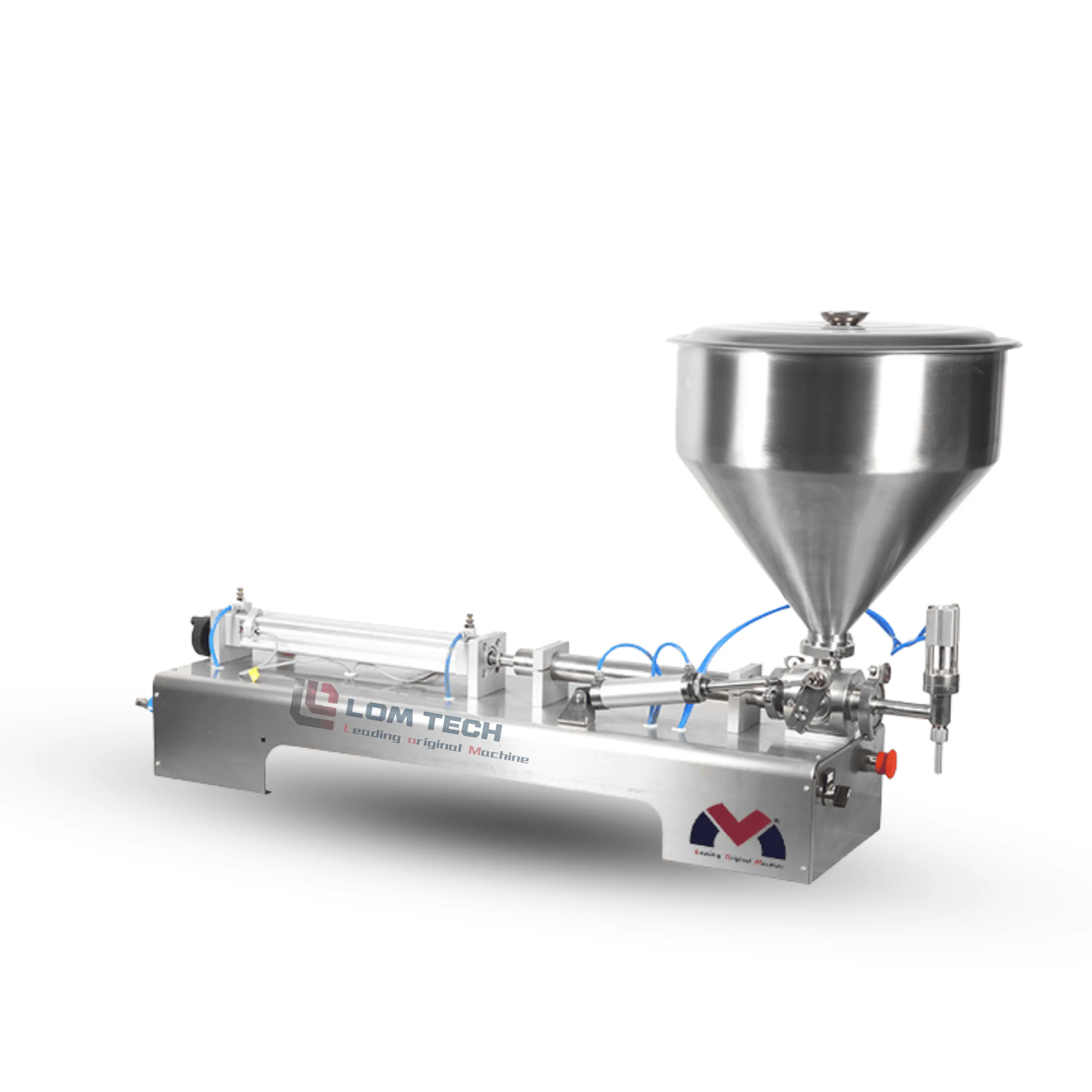LOM halbautomatische reine Wasseraufbereitung Maschine für Getränke einfach zu bedienende verpackte Plastikflaschen für Herstellungsbetriebe