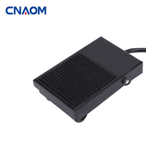 फैक्टरी प्रत्यक्ष बिक्री FS-1 फुट पेडल स्विच प्लास्टिक/लोहे के शेल 1no + 1nc स्वयं-पुनर्निर्धारण चांदी संपर्क बिंदु - Product Image 2