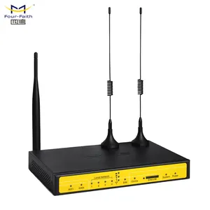 four-faith f3434,3g 4g wireless lte router with sim card slot wifi openvpn router f3824