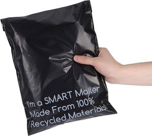 Custom Biodegradable Compostable Recyclable PLA Shipping Mailer Bags <b>Waterproof</b> Logo Printing for Shoes & <b>Socks</b> Apparel - Product Image 1