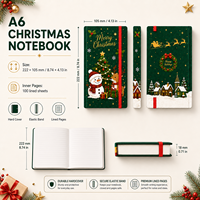 Carnet de gratitude personnalisé A5 avec couverture en tissu, planificateur quotidien d'amour-propre, bien-être guidé, 100 feuilles, version anglaise, cadeau