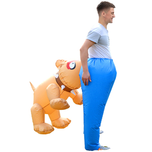 성인용 풍선 강아지 엉덩이 물기기 의상, 높이 1.5-2m에 적합, 크리스마스, 코스프레, 파티, 무대 공연 및 가면 무도회에 적합 - Product Image 5