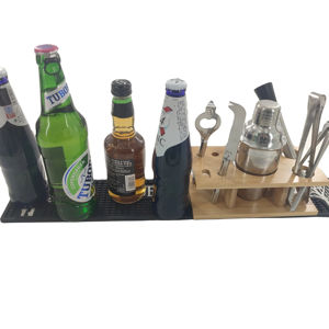 Branded Silicone PVC <b>Pub</b> Mat Rubber Bar Runner Beer Spill Pad Rail Mat Drip Tray Non Slip Counter <b>Table</b> Mat Placemat Coaster - Product Image 4