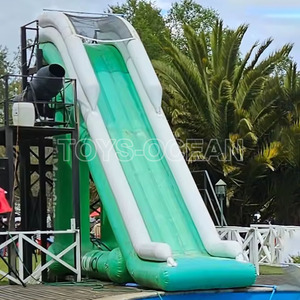 Scivolo gonfiabile della piscina del cortile su misura della fabbrica adatto per adulti e bambini - Product Image 1