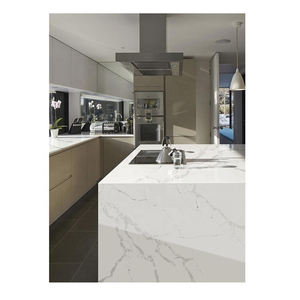 Calacatta beyaz mühendislik kuvars mutfak sayacı üst levha fiyatı - Product Image 1