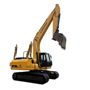 Excavadora de cadenas Liugong CLG920D/920E 920 de 20 toneladas, modelo 2018, de segunda mano, equipada con motor PLC, caja de cambios y 100 kW de potencia, bajo consumo de combustible. - Product Image 1
