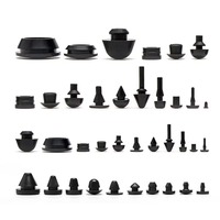 Bouchon en caoutchouc silicone EPDM en forme de T, résistant au vieillissement, anti-poussière et étanche, taille personnalisée