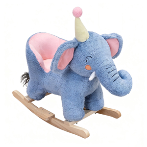 Vente directe d'usine de fauteuils à bascule pour animaux de compagnie dans différents styles, fauteuil à bascule en peluche pour enfants en forme de lapin - Product Image 3