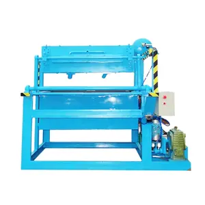 500-1000 pcs/h Factory customized High Quality Egg Tray Production line Small Paper Pulp Egg tray Making machine