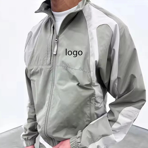 Coupe-vent Imprimé Respirant de Haute Qualité à Capuche Écologique Séchage Rapide Vêtements de Sport Décontractés d'Hiver Ensemble Coupe-vent Uni - Product Image 4