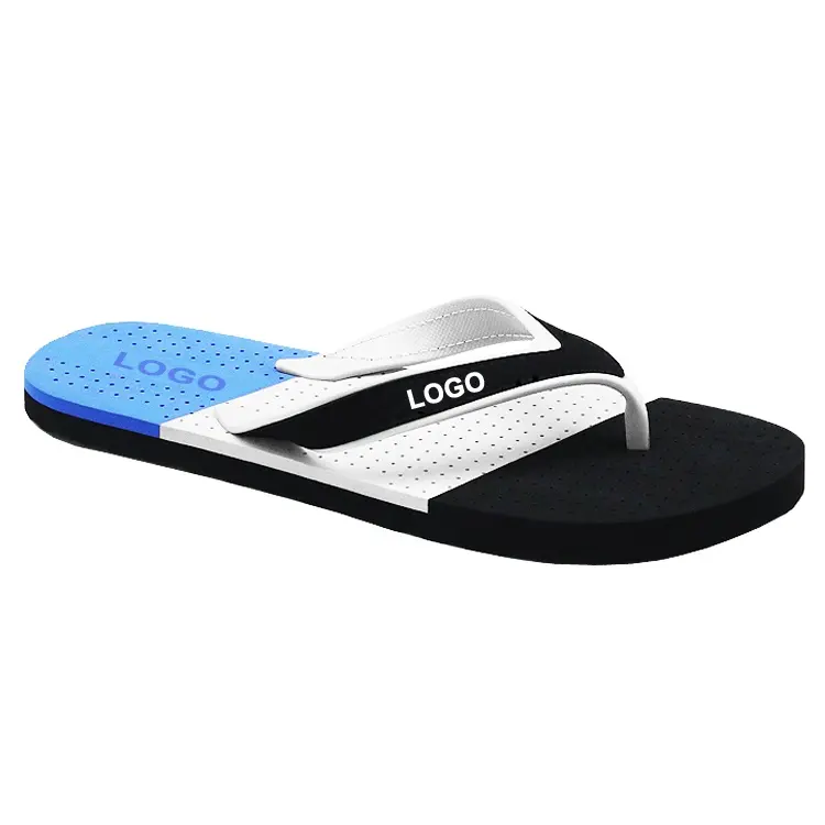 Customized Logo Outdoor Summer pantuflas Beach Men's slippers wholesale Thong Casual Comfort Sport EVA flip flops for man