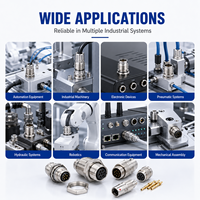 Composant de connecteur de capteur métallique usiné CNC de précision sur mesure pour capteurs industriels, automatisation et systèmes électroniques