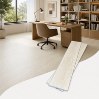Plancher SPC à épaisseur personnalisée, surface gaufrée, écologique, sans formaldéhyde, à âme rigide, pour salle de bain et cuisine