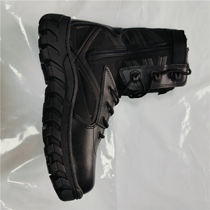 Bottes DFA120 en toile et cuir noir, nouveau design, bottes de randonnée en forêt, bottes de combat en jungle - Product Image 5