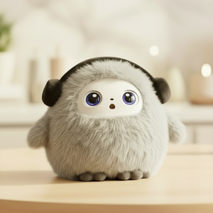 Jouets en peluche IA créatifs et mignons avec yeux lumineux, dialogue via application, jouets en peluche LEDodo à longues oreilles colorées, compagnons de sommeil pour enfants - Product Image 1