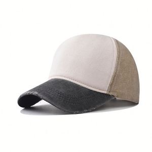Casquette de baseball vintage en coton délavé avec logo personnalisé, boucle métallique sportive, pour hommes et femmes, étiquetée - Product Image 3