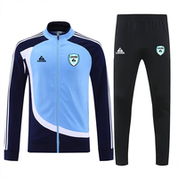 Venta al por mayor de chaquetas de fútbol de alta calidad Chaquetas deportivas de manga larga chándales de fútbol personalizados chándales de fútbol