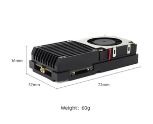Hglrc Zeus 1.2G 4.5W 7-36V 8-CH พลังงานสูง50โอห์มเสาอากาศส่งสัญญาณภาพ - Product Image 5