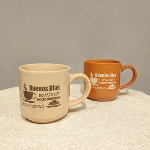 Nouvelle collection de vaisselle en céramique de style français, très vendue, avec lettres personnalisées, tasse en céramique de couleur unie - Product Image 5