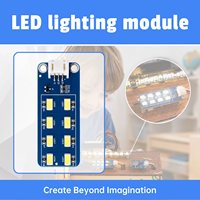 Module d'éclairage LED Zetok, carte de capteurs électroniques pour kit de démarrage Arduino et projets éducatifs STEM