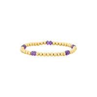 Bracelet en pierres précieuses pour femmes, bracelets perlés de 2 mm et 3 mm avec pierres précieuses en cristal, Pulseras Personalizadas De Acero Inoxidable Non Tarnish