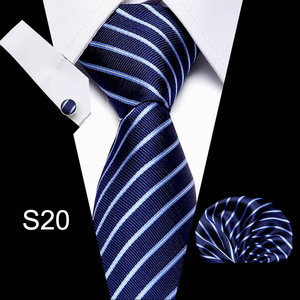 Men 7.5cm Silk Necktie Gift <strong>Tie</strong> for Men New <strong>Sage</strong> <strong>Green</strong> Plaid Fashion Wedding Party Necktie Hanky Cufflinks Wholesale - Product Image 5