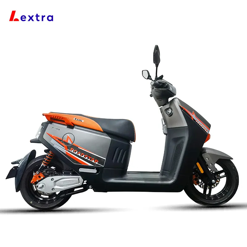 Lextra 최대 속도 120 km/h 고속 72V 75A 12000W 12kw 큰 힘에 도로 전기 오토바이 공장 판매 전기 스쿠터