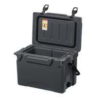 Glacière rotomoulée écologique de haute qualité 25 Qt avec roues pour le camping et la voiture, isotherme pour canettes et aliments