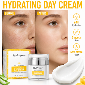 Crema Hidratante de Día OEM <span class=keywords><strong>con</strong></span> SPF 15, Marca Privada, Crema Hidratante Ligera, Crema Facial Hidratante Mate para Todo Tipo de Piel - Product Image 3