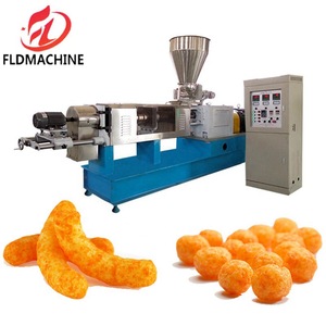 Línea de producción de hojaldre de maíz de acero inoxidable completamente automática pequeña nueva condición para producción de alimentos de bocadillos de maíz pequeños - Product Image 1