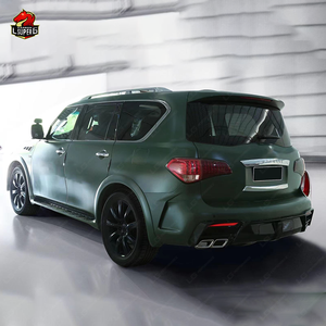 Kit de carrosserie FRP de Modification de voiture de <span class=keywords><strong>prix</strong></span> usine pour <span class=keywords><strong>Infiniti</strong></span> QX56 <span class=keywords><strong>QX80</strong></span> mise à niveau vers le kit de carrosserie de style russe calandre de pare-chocs avant et arrière - Product Image 6