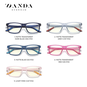 DANDA Kids Anti Blue Light <b>Glasses</b> TR5106 PC Lenses <b>Adjustable</b> Frame For 7-12 Years Old Children - Product Image 5