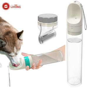 Phong cách khác nhau <span class=keywords><strong>Pet</strong></span> du lịch ngoài trời công suất lớn/poop túi/thực phẩm hộp/có thể gập lại thiết kế xách tay chai nước chó - Product Image 2