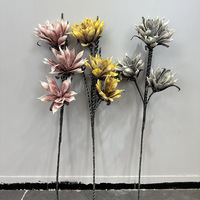 Vente flash : Fleurs de lotus en mousse EVA de 105 cm, plantes artificielles en mousse, fleurs en mousse pour la décoration d'événements