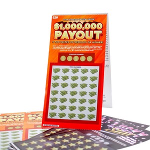 Giấy tùy chỉnh in hai mặt Cào thẻ Xổ Số vé cào vé Xổ Số - Product Image 2