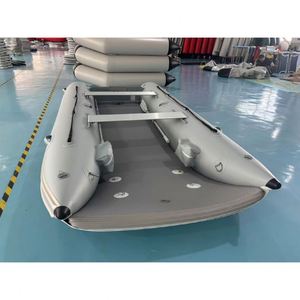Catamarán Inflable Reachsea de PVC Color Gris Medio con Piso de Colchoneta de Aire y EVA, para 5 Personas, 12.5 pies, Económico, con <span class=keywords><strong>Pedales</strong></span>, en Venta - Product Image 1